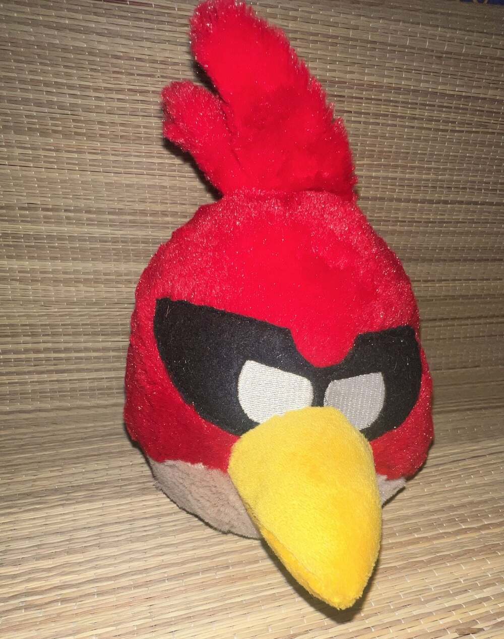 Angry Birds  - Red Bird Stuffed Plush 8”H
